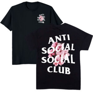 Anti Social Social Club Flowers tshirt