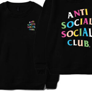 Anti Social Social Club Multicolor Sweatshirt