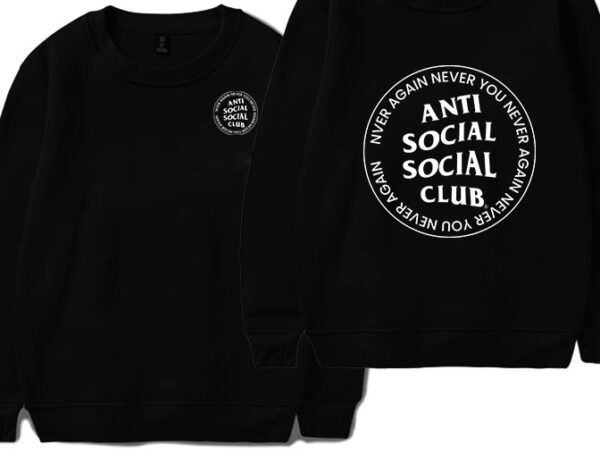 Anti Social Social Club Never You Sweatshirt