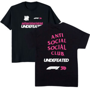 Anti Social Social Club UNDFTD X F1 Tshirt