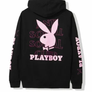 Anti Social Social Club Playboy Hoodie – Black
