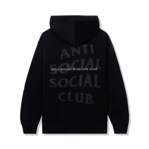 Anti Social Social Club Type A Hoodie – Black