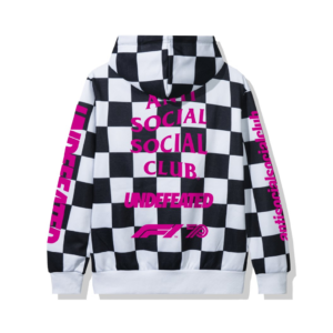 Anti Social Social Club UNDFTD X F1 Hoodie – Checkered