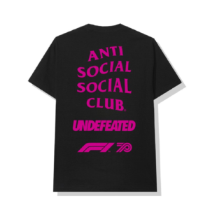 Anti Social Social Club UNDFTD X F1 Tee – Black