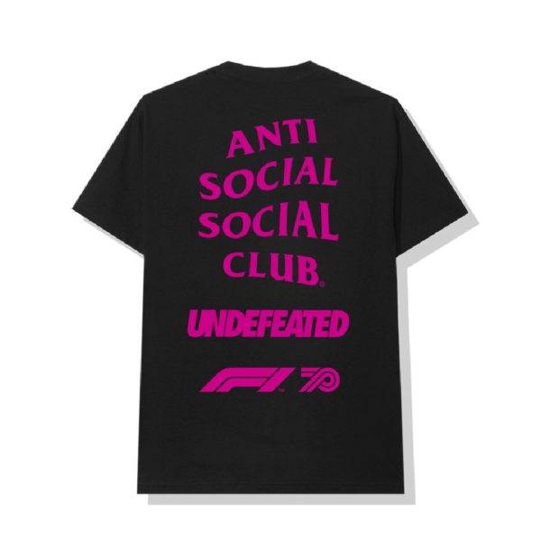 Anti Social Social Club UNDFTD X F1 Tee – Black