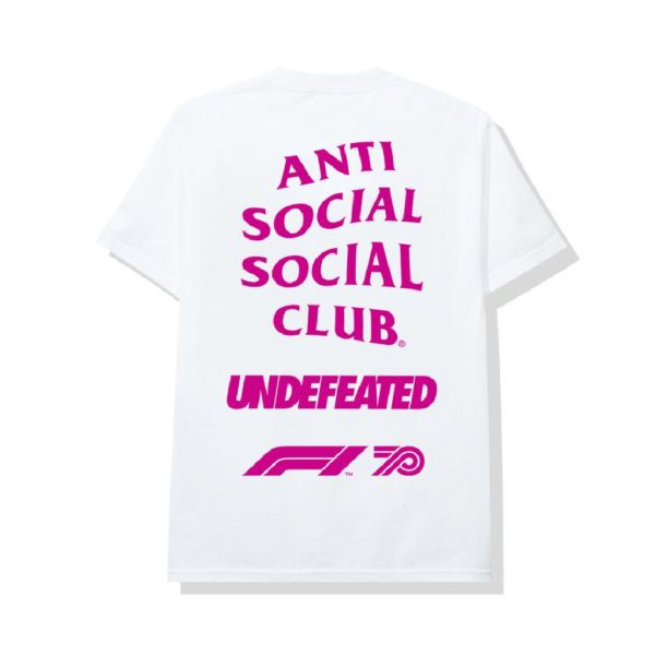Anti Social Social Club UNDFTD X F1 Tee – White