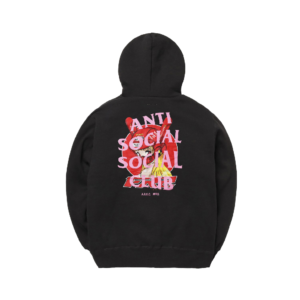 Anti Social Social Club x FR2 Exclusive Biker Girl Hoodie – Black