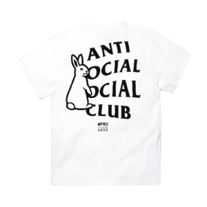 Anti Social Social Club x FR2 Rabbit Icon Tee – White