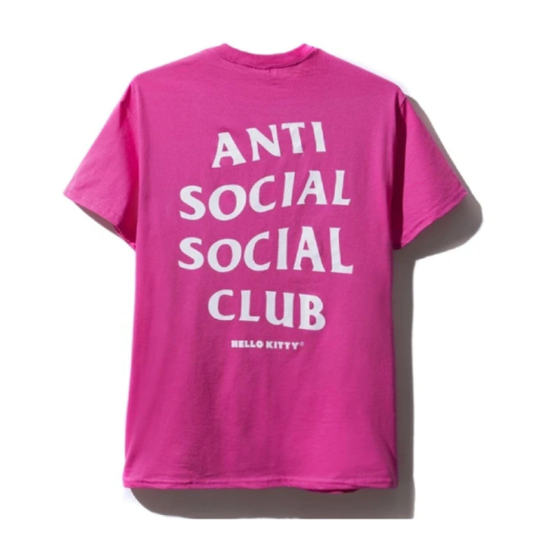 Anti Social Social Club x Hello Kitty T-Shirt – Pink