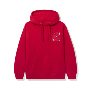 Anti Social Social Club x Hello Kitty and Friends Hoodie – Red
