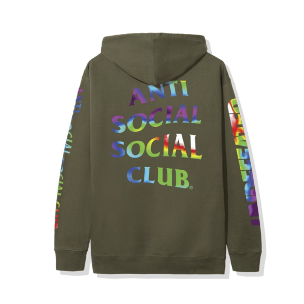 Undefeated x Anti Social Social Club Hot In Here Hoodie (FW19) – Olive